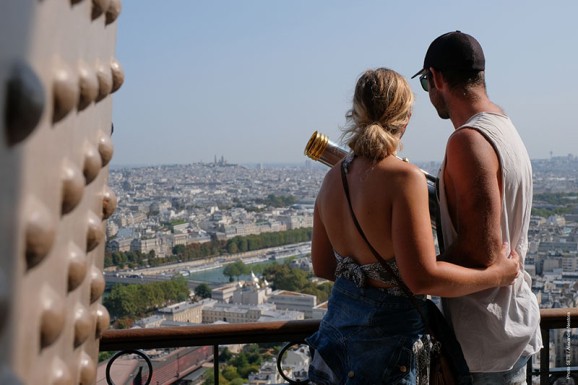 Couple on the second floor